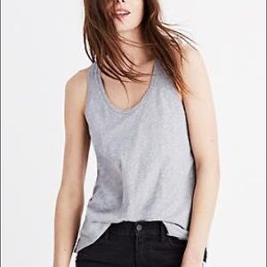 Madewell Scoop Neck Whisper Cotton Tank